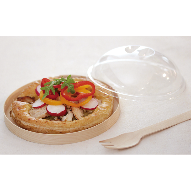 Achat Couvercle bois naturel avec fond en papier recyclable