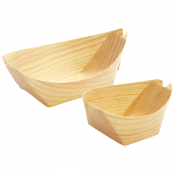 Achat Barquette en bois alimentaire– Emballage écologique