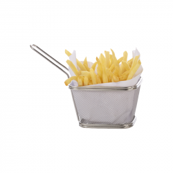 Panier à frites en acier...