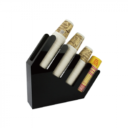 Présentoir gobelets 4 rangées