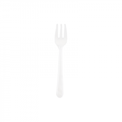 Petite fourchette plastique