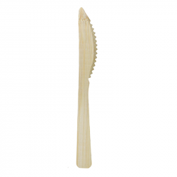 Couteau en écorce de bambou