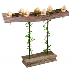 Achat Support bois pour verrines