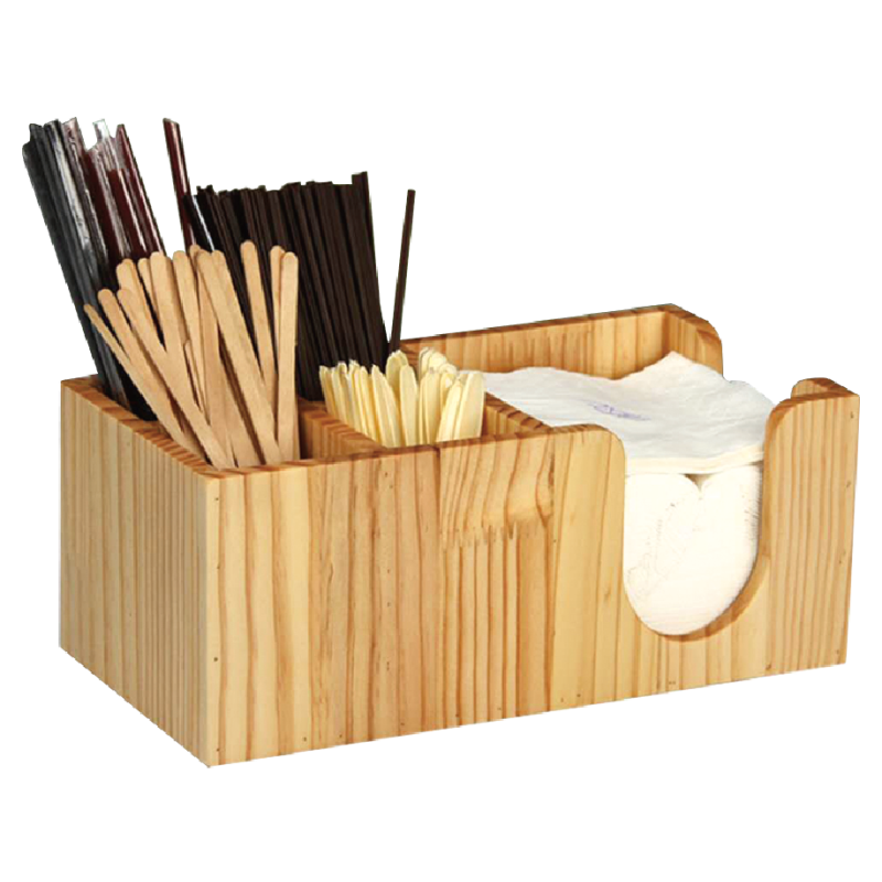 Achat Distributeur de serviettes, pailles et agitateurs bois