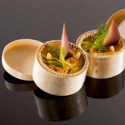 Boîte camembert en bois avec caissette personnalisable (sans couvercle)