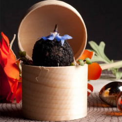 Boîte camembert en bois avec caissette personnalisable (sans couvercle)