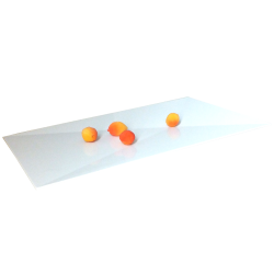 Vente Plateau mélamine blanc