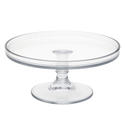 Achat Présentoir a gâteaux sur pied transparent