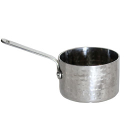 Achat Casserole inox martelé poignée long