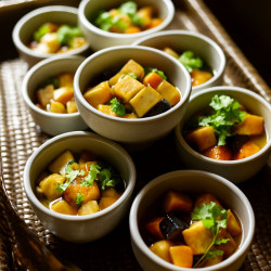 Achat Cassolette en porcelaine ronde – Traiteur et restauration