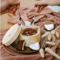 Achat Boîte à camembert en bois avec caissette et couvercle