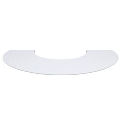 Plateau acrylique blanc en...
