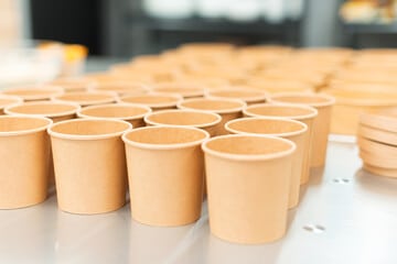 gobelets en carton kraft