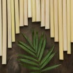 fond pailles tube bambou environnement ecologique