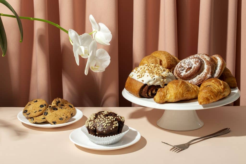 nature morte aliments boulangerie appetissants