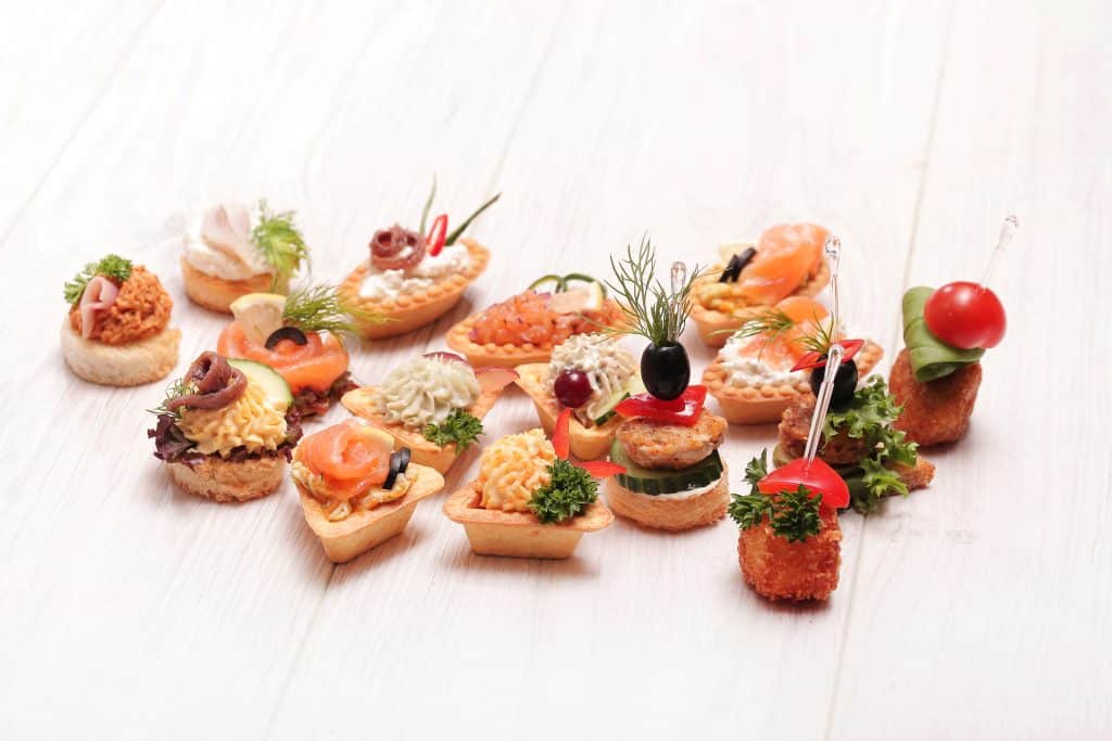 assortiment differentes collations 1