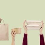 concept livraison emballages alimentaires respectueux environnement